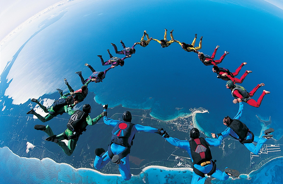 Skydiving